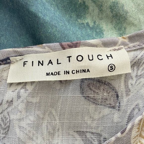 PinkBlush - Grey Floral Sweetheart Neck Maternity Dress - Size S - Picture 3 of 4